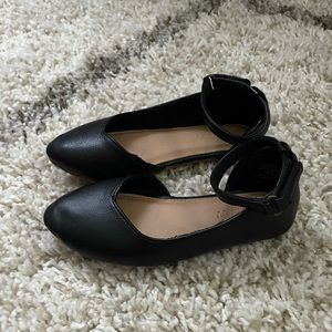 Old Navy Toddler Girls Black Flats Size 9